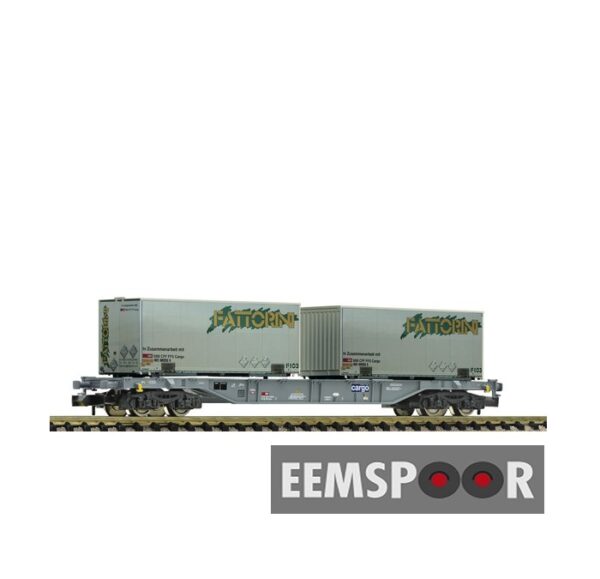 Fleischmann 865242 Containerwagen FATTORINI SBB Eemspoor